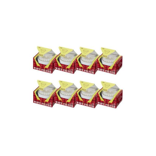 Kalita(�J���^) �E�F�[�u�^�h���b�p�[155��p�t�B���^�[ KWF-155(50��)×8�Z�b�g(22227)