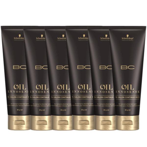 シュワルツコフ BCオイルイノセンス　インサロンコンティニュー　リッチ　80g6個セット