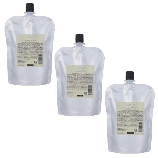 セフティ SONO ソノ ボリュームフォーム 詰替 360ml ×3点セット