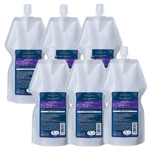 サンコール　フェルエ　アルギソフナー　650mlレフィル【×6点セット】 サンコール フェルエ アルギソフナー 650mlレフィル×6点セット