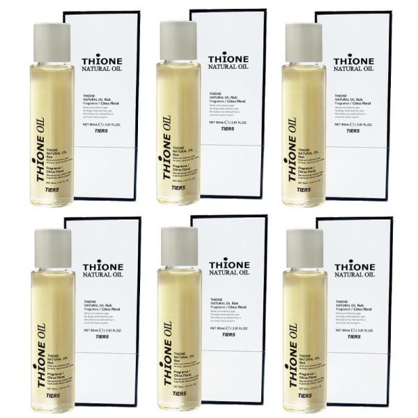 ティアーズ　ティオーネ　ナチュラルオイル リッチ 80ml ×6個セット ティアーズ ティオーネ ナチュラルオイル リッチ 80ml ×6個セット