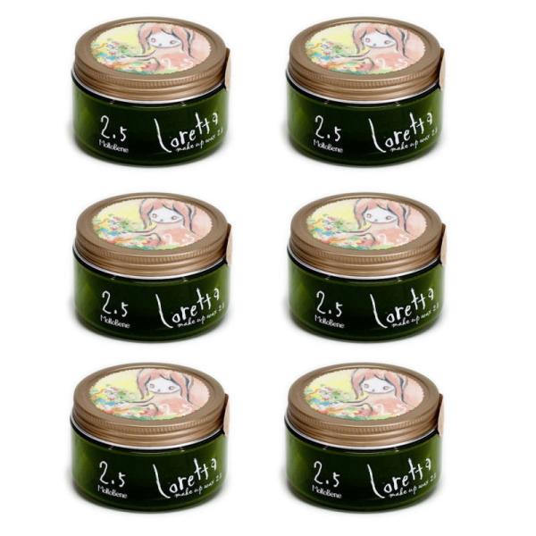 b-ex ロレッタ メイクアップワックス2.5 (65g) ×6点セット : PECHKA