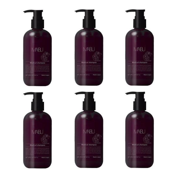 ハホニコ マイブ薬用ブラックラメイ プレミアムシャンプー 295ml ×6点