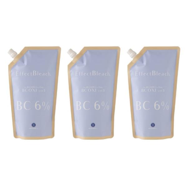 パール化研 エフェクトブリーチ BCオキシ 6％ 1000ml (3点セット