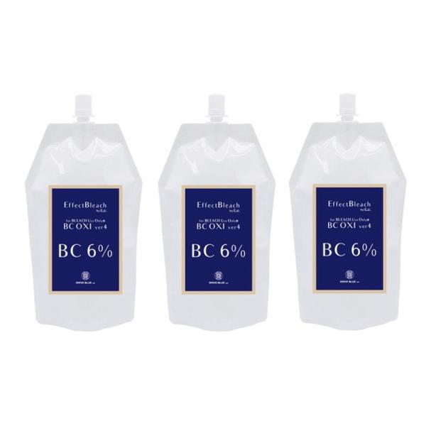 パール化研　エフェクトブリーチ BCオキシ 6％ ver.4 1000ml (3点セット) パール化研 エフェクトブリーチ BCオキシ 6％ ver.4 1000ml (3点セット
