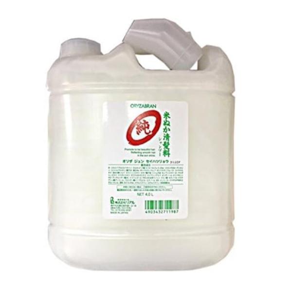 リアル オリザジュン 純 米ぬか清髪料　シャンプー 4000ml