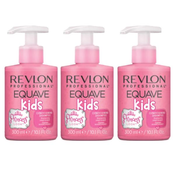 REVLON レブロン イクエイブ シャンプー キッズプリンセス 300ml×3点セット