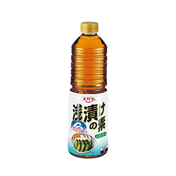 [ エバラ ] 浅漬けの素 レギュラー 1L ×2本（ 浅漬け 甘酢 酢 お酢 ）