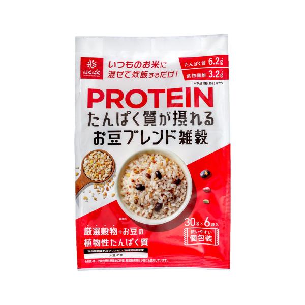 はくばく たんぱく質が摂れるお豆ブレンド雑穀 180g