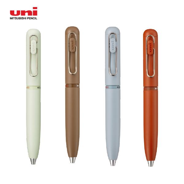 三菱鉛筆 ユニボールワン 3ゲルインクボールペン UME3SR 0.38mm 0.5mm 多機能ボールペン ミニマル くすみカラー 文房具 ステーショナリー 3色ペン 回転式