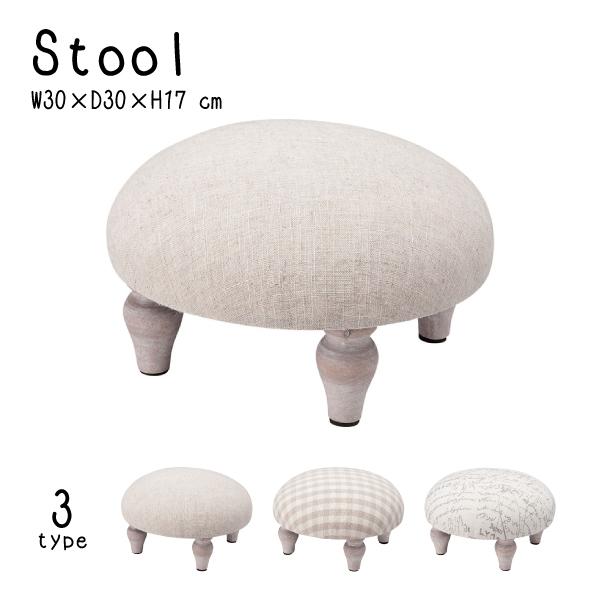 柄：無地（A）、チェック柄（B）サイズ：W30×D30×H17（cm）材質：天然木(パイン) レーヨン コットン ラッカー塗装耐荷重：80kg組立：完成品COL-002A COL-002B