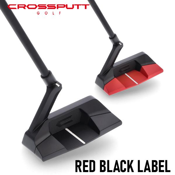 CROSSPUTT パター レッド/ブラック 並行輸入品】 Crossputt クロスパット Red Black Label パター レッド