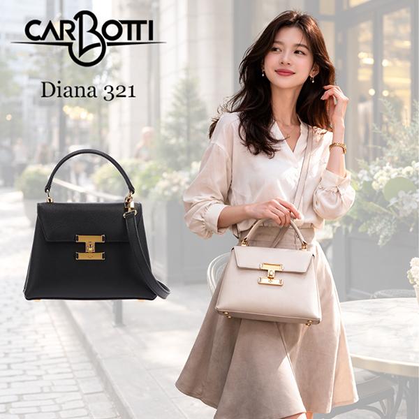 美品 CARBOTTI DIANA カルボッティ ハンドバッグ お盆も休まず配送 【並行輸入品】 カルボッティ Carbotti ハンドバッグ