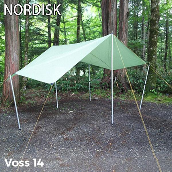 ノルディスク NORDISK タープ ヴォス 14 PU 127007 ダスティーグリーン Voss 14 Dusty Green キャンプ テント  アウトドア