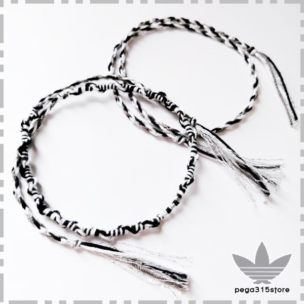 アンクレット ミサンガ ペア シルバーツイードBK 3本ライン　送料無料　anklet233