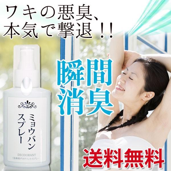 ミョウバンスプレー100ml（約3か月分) ミョウバン スプレー わきが
