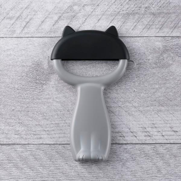 貝印 Ｎｙａｍｍｙ ぼうし型カバー付き ねこのピーラーピーラー T型 にんじん じゃがいも 皮むき 皮むき器 スライサー おろし金 DH2720 送料無料