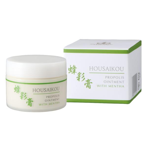 プロポリスクリーム 蜂彩膏 ほうさいこう 30g　ハッカ成分有り propolis rich cream  PROPOLIS OINTMENT 保湿 蜂の宝本舗