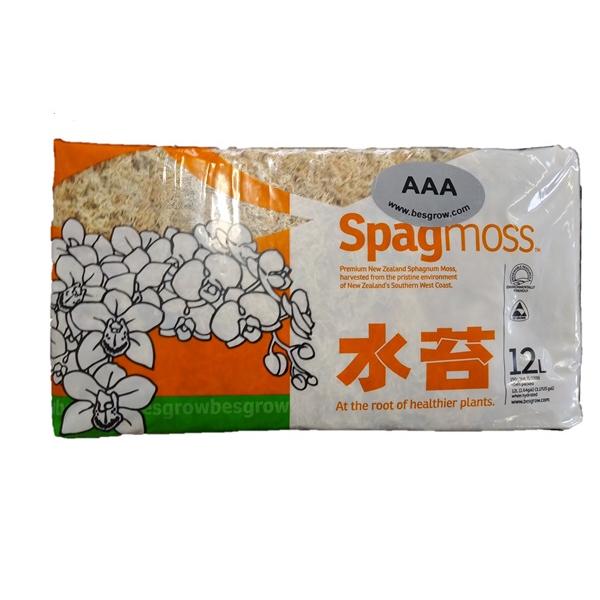 水ゴケ 水苔 ニュージーランド産 約150ｇ AAA　(12Ｌ) 3A