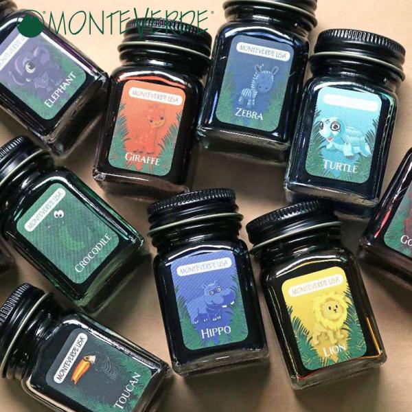 公式【正規販売店】【MONTEVERDE】モンテベルデ ミニボトルインク「ジャングルインク」30ml