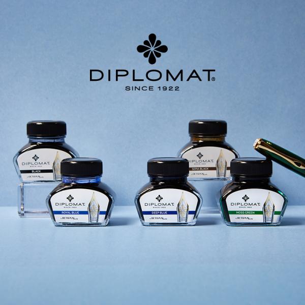公式】DIPLOMAT ディプロマット by オクトパス ボトルインク セピア