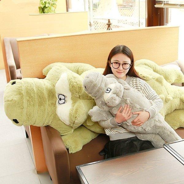 送料無料 ワニ ぬいぐるみ 鰐 抱き枕 大きい わに 縫いぐるみ だきまくら クリスマス プレゼント ギフト お祝い 贈り物 おもちゃ 160cm 2色 Buyee Buyee 日本の通販商品 オークションの代理入札 代理購入