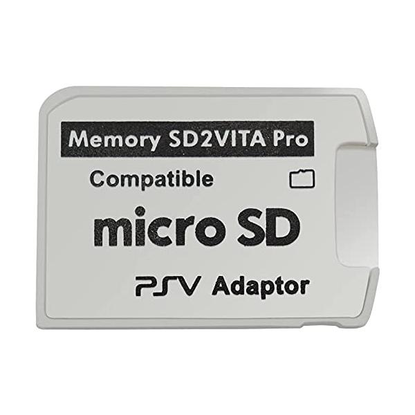Iesooy UltimateバージョンSD2Vita 5.0メモリーカードアダプター、PS Vita PSVSDマイクロSDアダプターPSV 1000/2000 PSTV FW 3.60