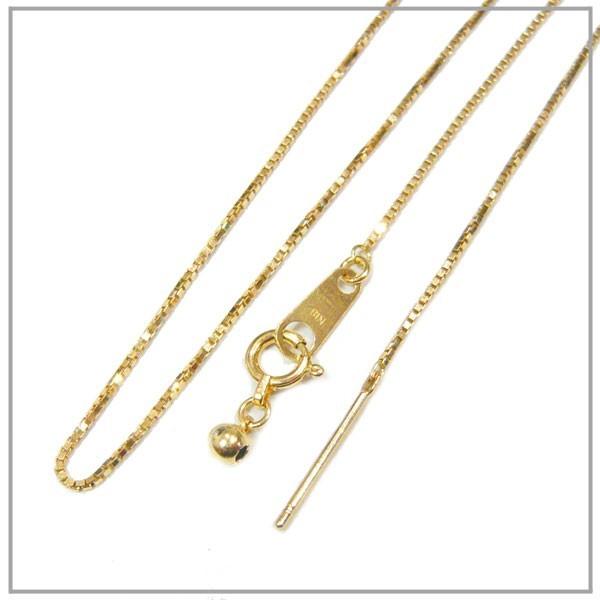 agete 10K ネックレス（70cm）飾りスライドピン agete 10K ネックレス（70cm）飾りスライドピン K10ネックレス