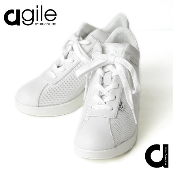 【美品】AGILE BY RUCOLINE（アージレ バイ ルコライン）24㎝ 楽天市場】ルコライン スニーカー アージレ バイ ルコライン 靴