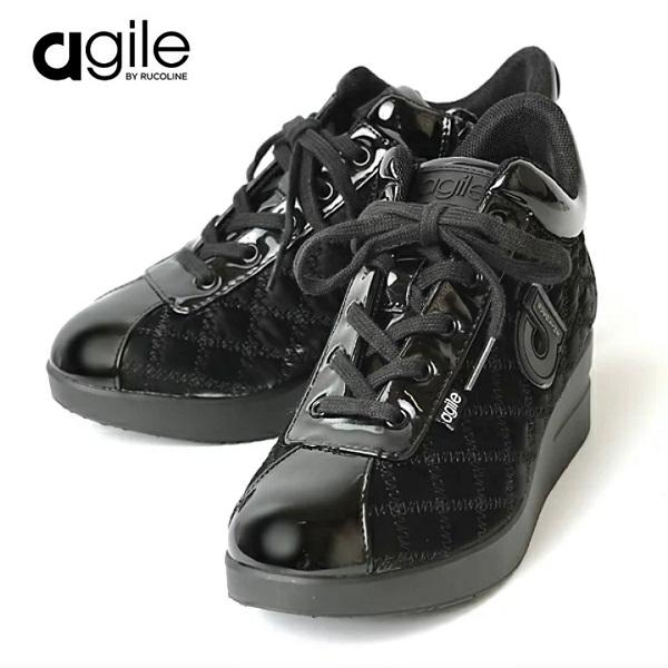 RUCOLINE（ルコライン） 靴 アージレ バイ スニーカー agile-020BK