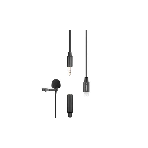 Lightning端子を搭載したiPhoneに最適なクリップオン・ラベリアマイク。プラグ・アンド・プレイオペレーションにより接続するだけで簡単に使用することができます。■Lightning出力クリップオン・ラベリアマイクLightning端...