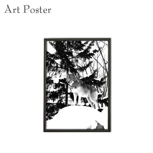 アートポスター おしゃれ オオカミ アート パネル モノクロ インテリア 壁飾り 絵画 A3 Nb 065 アートパネル専門店 Pengiiino 通販 Yahoo ショッピング