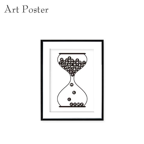 ポスター おしゃれ 砂時計 ウェルカム 額付 アートパネル インテリアアクセサリー 室内 装飾品 小物 雑貨 Pbh210 050 アートパネル専門店 Pengiiino 通販 Yahoo ショッピング