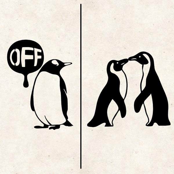 ウォールステッカー おしゃれ 北欧 ペンギンと 通販 Paypayモール