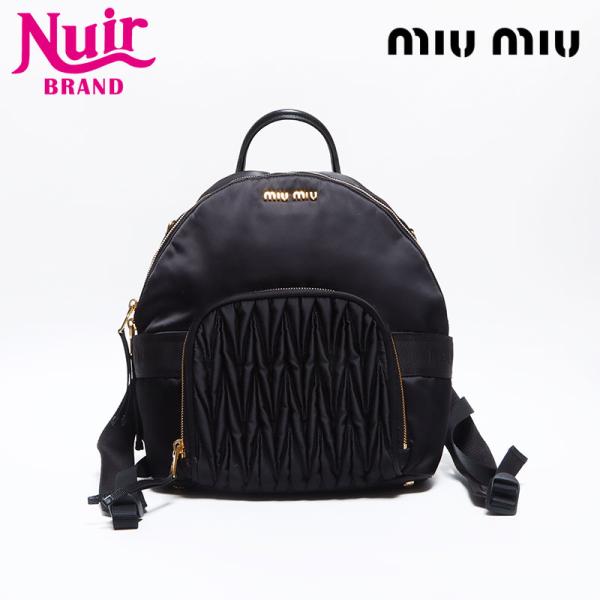 ミュウ Miu リュック・デイパック テスート ナイロン マテラッセ