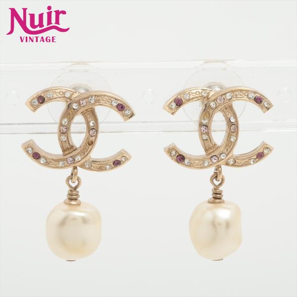 CHANEL（シャネル） ピアス B12A 2012年 ココマーク パール ドロップ