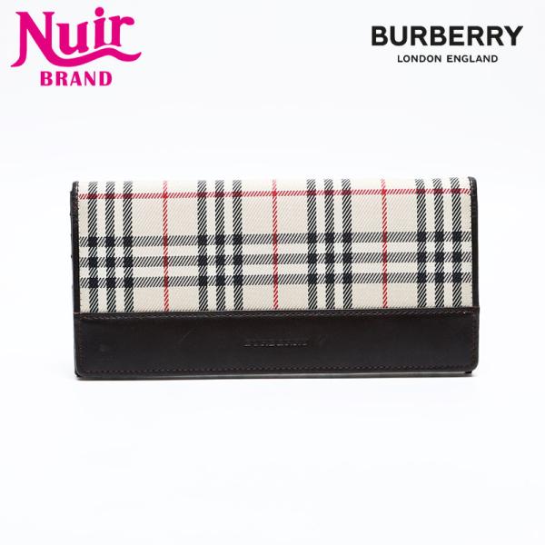 BURBERRY（バーバリー） 長財布 ノバチェック ベージュ : NUIR VINTAGE