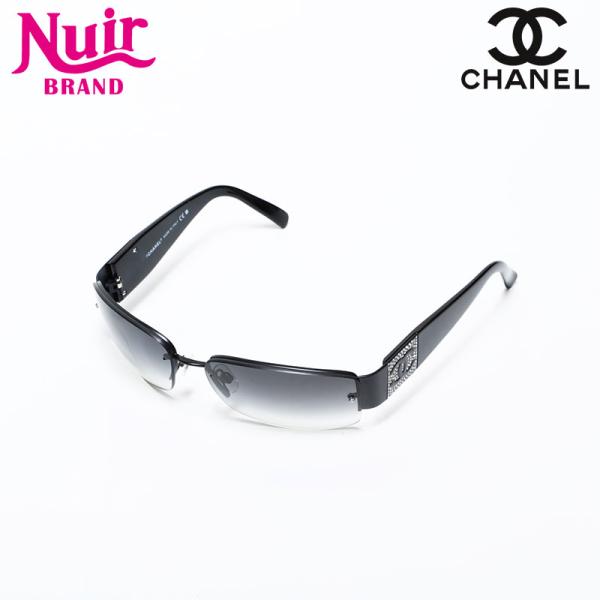 CHANEL シャネル サングラス リムレス ココマーク グラデーション 