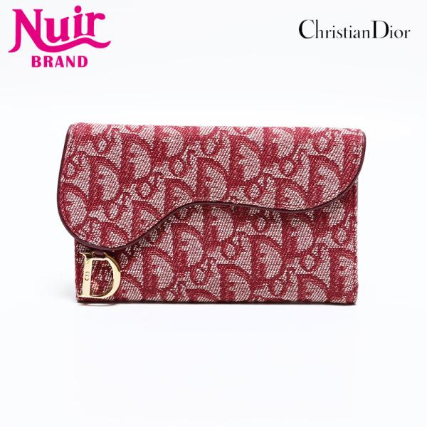 Dior 三つ折り財布 Dior ディオール サドル ロータスウォレット 三つ折り財布 (Dior