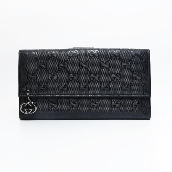 値下げ！GUCCI長財布ブラックインプリメ GUCCI グッチ 長財布 GGインプリメ ブラック : NUIR BRAND