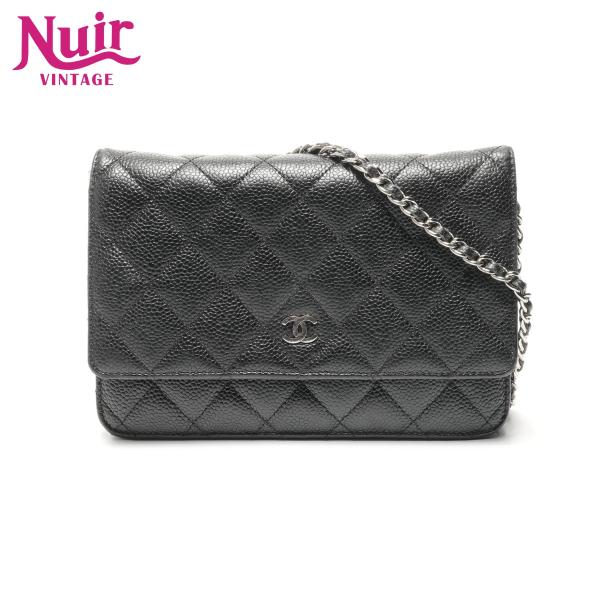 CHANEL（シャネル） ショルダーバッグ 21番台 マトラッセ キャビア