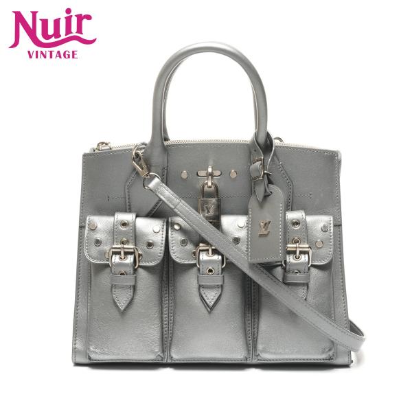 最終値下!!L.V グレー モノグラム ハンドバッグ LOUIS VUITTON（ルイ・ヴィトン） ハンドバッグ 2016年製 シティ