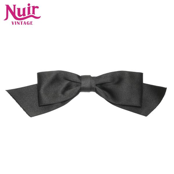 CHANEL（シャネル） ブローチ 1980s リボン ブラック【中古】 : NUIR