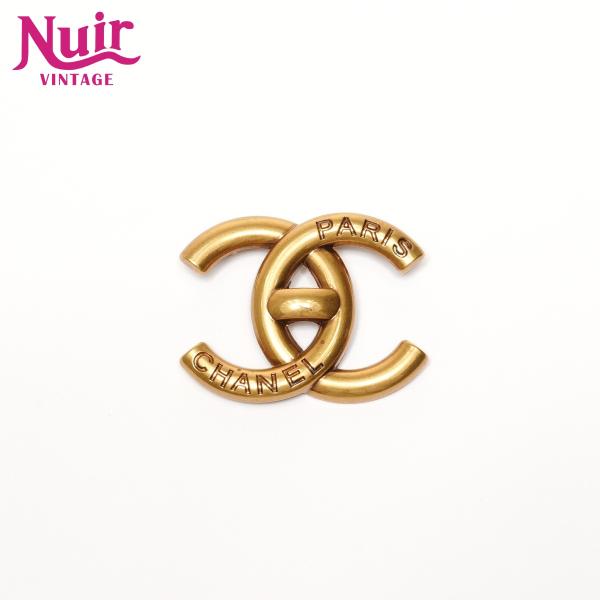 【本日のみ】CANEL シャネル ココマーク ヴィンテージ ブローチ  ゴールド CHANEL（シャネル） (SALE)シャネル ブローチ ココマーク ゴールド金具