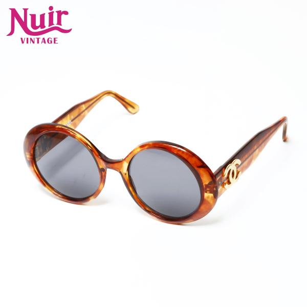 CHANEL（シャネル） サングラス ラウンド フレーム ブラウン【中古