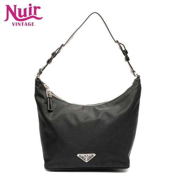PRADA（プラダ） ショルダーバッグ ナイロン ブラック【中古】 : NUIR