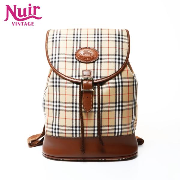 BURBERRY（バーバリー） リュック・デイパック キャンバス レザー ノバ