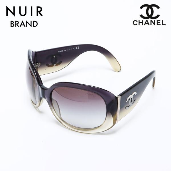 CHANEL シャネル サングラス ココマーク 黒 ブラック 05974 人気 - 小物 