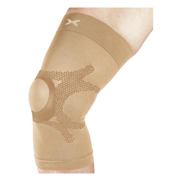 サイズめやす　膝頭Ｍサイズ　　30〜34cmＬサイズ　　34〜38cmＬＬサイズ　38〜42cm使用方法 履く際には、ロゴが上になるように、生地を丸めて足を通して引き上げてください。ヒザがシリコンフレームに包まれるようご着用ください。※使用...