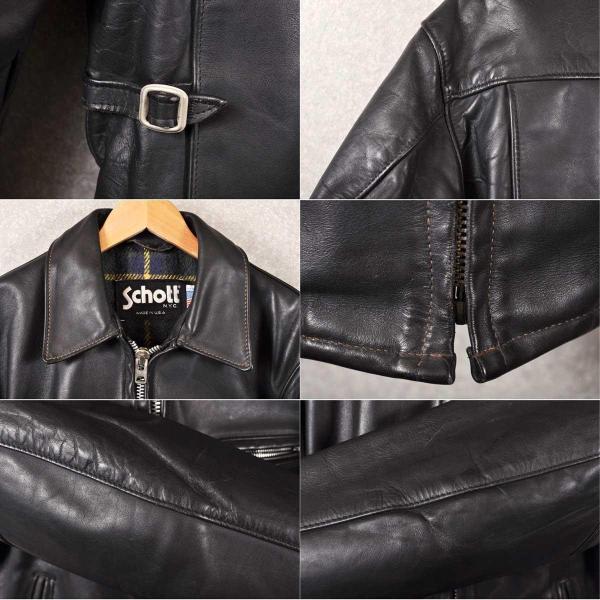 Usa製 Schott ショット トラッカージャケット レザージャケット Lot 659 ウールチェックライナー ブラック レザー ステアハイド 36 メンズs相当 Buyee Buyee 日本の通販商品 オークションの代理入札 代理購入